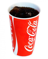 Coca Cola Kartonnen Bekers 350 ml - 50 stuks