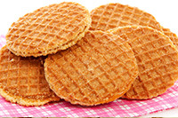 Stroopwafels en koekkruimels